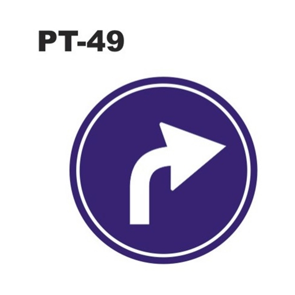 İLERİDEN SAĞA MECBURİ YÖN